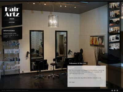 hairartz.dk snapshot