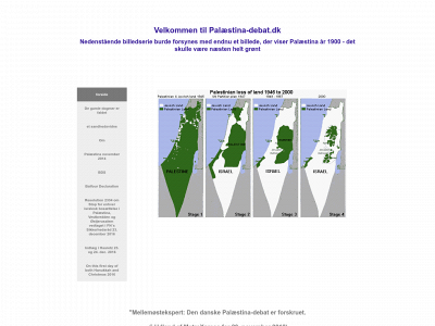 palaestina-debat.dk snapshot
