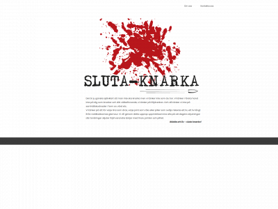 sluta-knarka.se snapshot