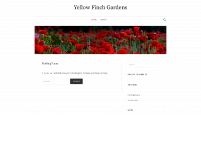 yellowfinchgardens.com snapshot