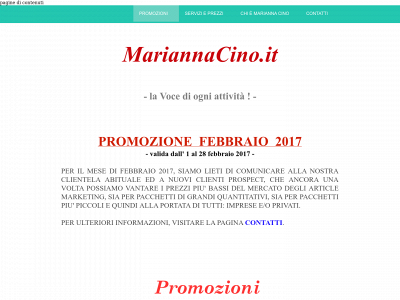 mariannacino.it snapshot