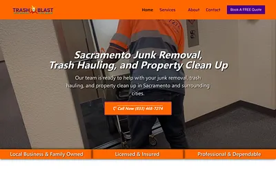 trashblastjunkremoval.com snapshot