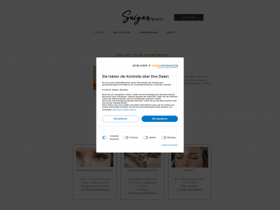 saigonbeauty.ch snapshot