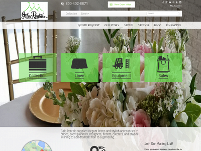 galarentals.com snapshot