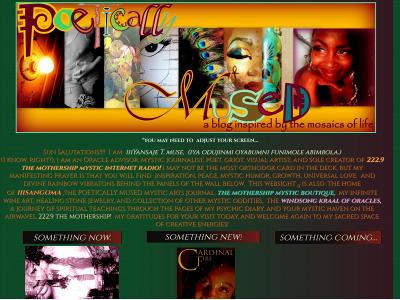 poeticallymused.org snapshot