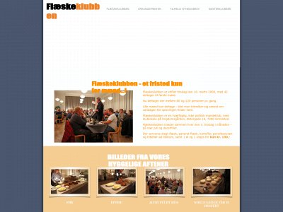 flaeskeklubben.dk snapshot