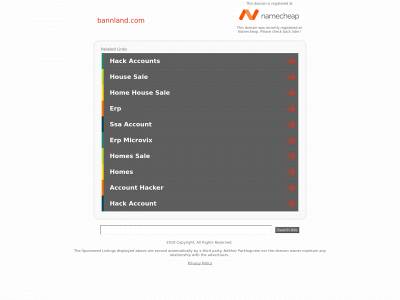 bannland.com snapshot