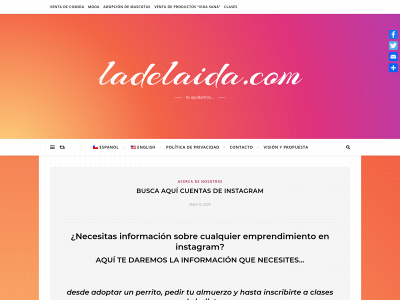ladelaida.com snapshot