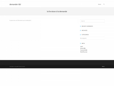 demanderlogistique.com snapshot