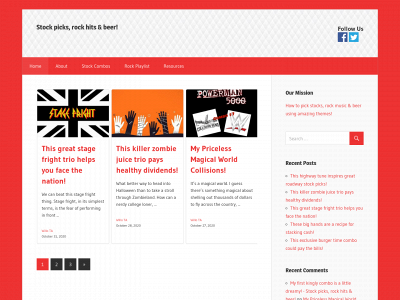 stockrockandbeer.com snapshot