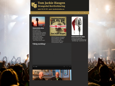 tomjackiehaugen.com snapshot