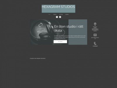 hexagramstudios.se snapshot