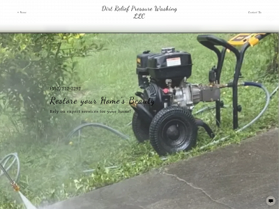 dirtreliefpresswash.com snapshot