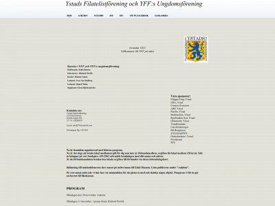 ystadsfilatelistforening.se snapshot