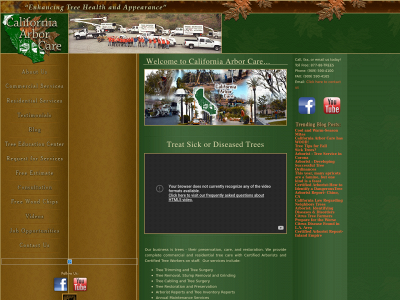 calarbor.com snapshot
