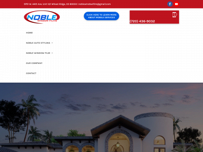 noblewindowfilm.com snapshot
