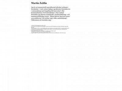 zeitlin.se snapshot