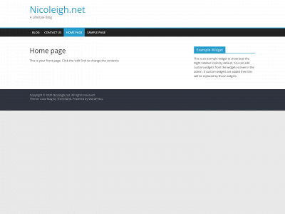 theoriginalnicoleigh.com snapshot