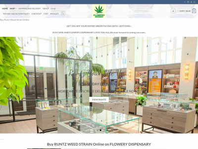 flowerydispensary.com snapshot