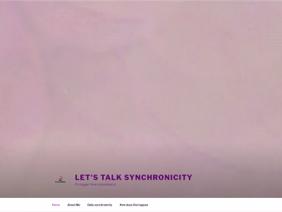 letstalksynchronicity.com snapshot