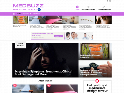med-buzz.com snapshot