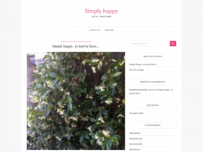 simplyhappyjustbe.com snapshot