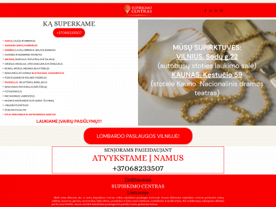 supirkimocentras.lt snapshot