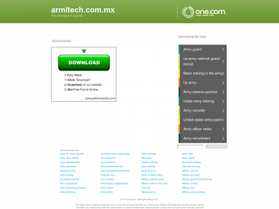 armitech.com.mx snapshot