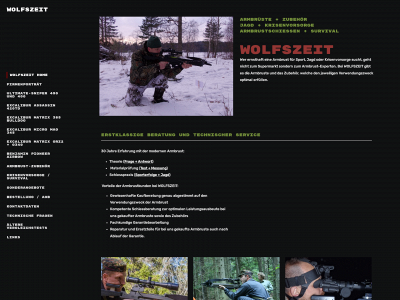 wolfszeit.com snapshot