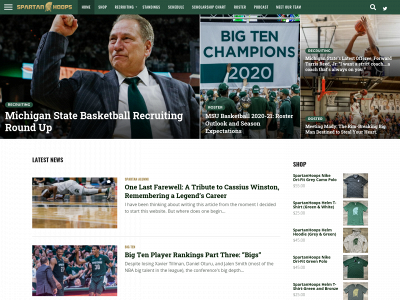 spartanhoops.com snapshot