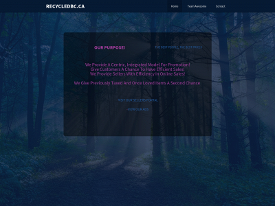 www.recycledbc.ca snapshot