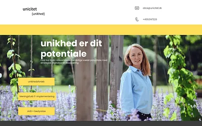 unicitet.dk snapshot