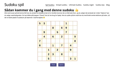 sudokuspil.dk snapshot