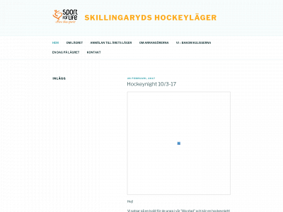 hockeycampsk.se snapshot