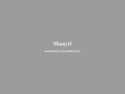 shaayri.com snapshot