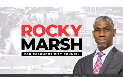 vote4rockymarsh.com snapshot