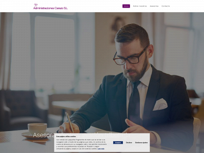 administracionescarazo.com snapshot