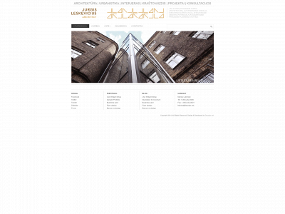 leskevicius-architect.lt snapshot