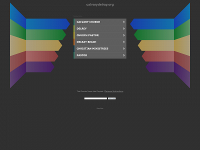 calvarydelray.org snapshot