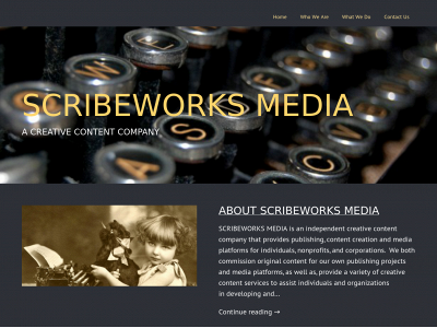 scribeworksmedia.com snapshot