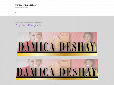 purposefuldaughter.org snapshot