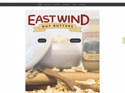 eastwindnutbutters.com snapshot