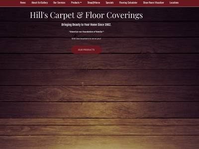 hillscarpetstore.com snapshot