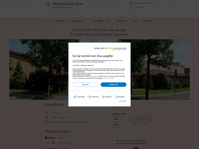 skarpnackskyrkan.org snapshot