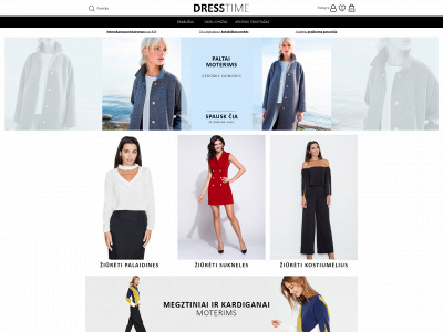 dresstime.lt snapshot
