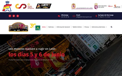 rallyereinodeleon.com snapshot
