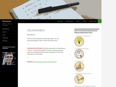 sekundanten.dk snapshot