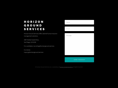 horizonground.services snapshot
