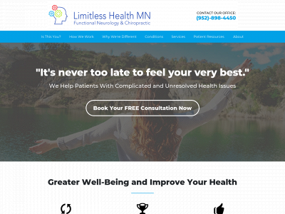 limitlesshealthmn.com snapshot
