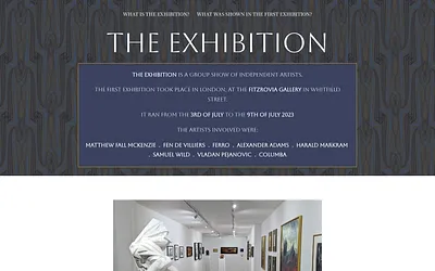 the-exhibition.gallery snapshot